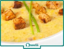 Маленькая фотография блюда по рецепту «Картофельный суп с сыром»