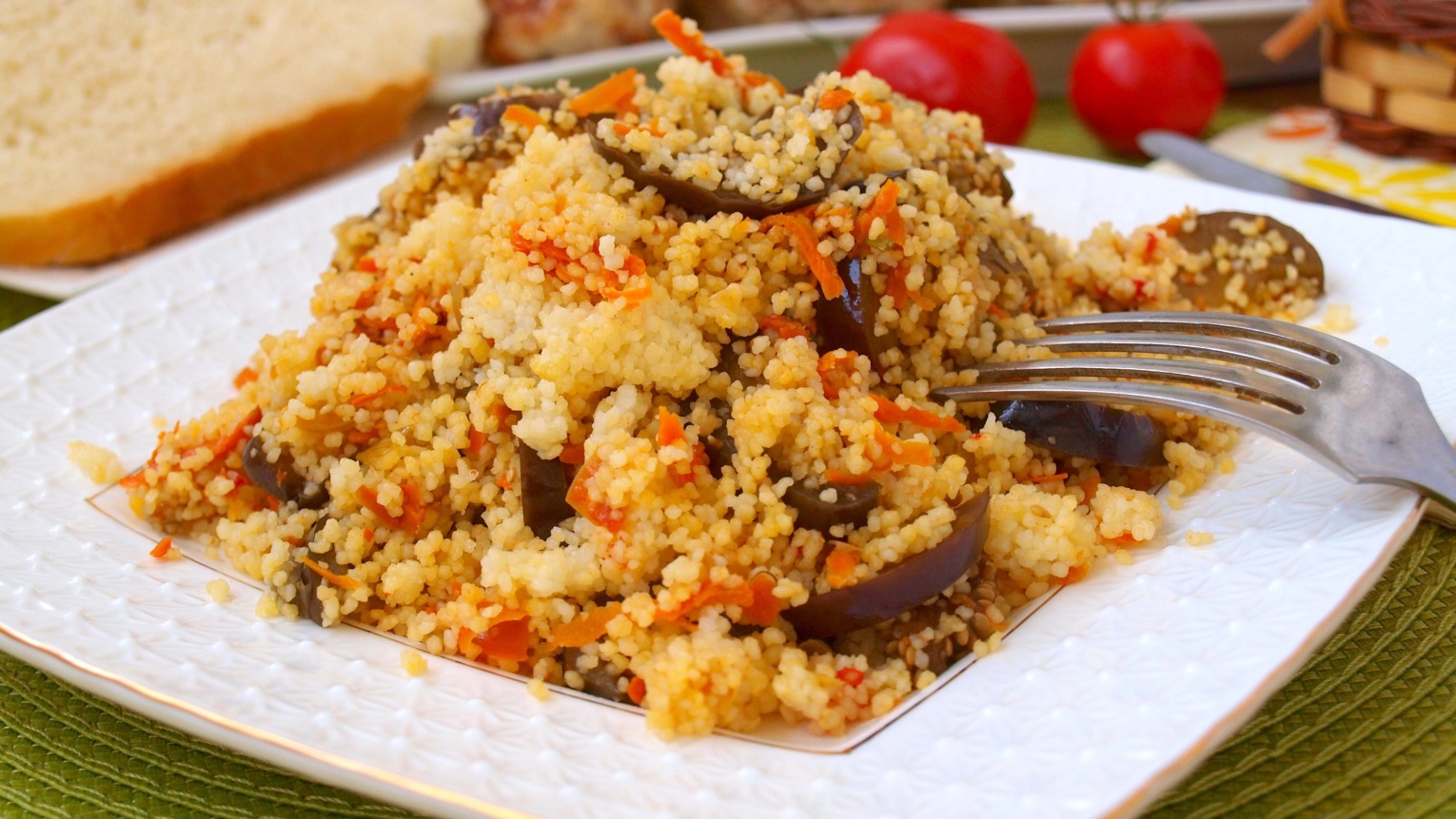 Кускус с овощами