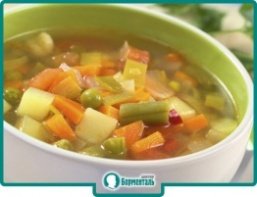 Маленькая фотография блюда по рецепту «Суп овощной»